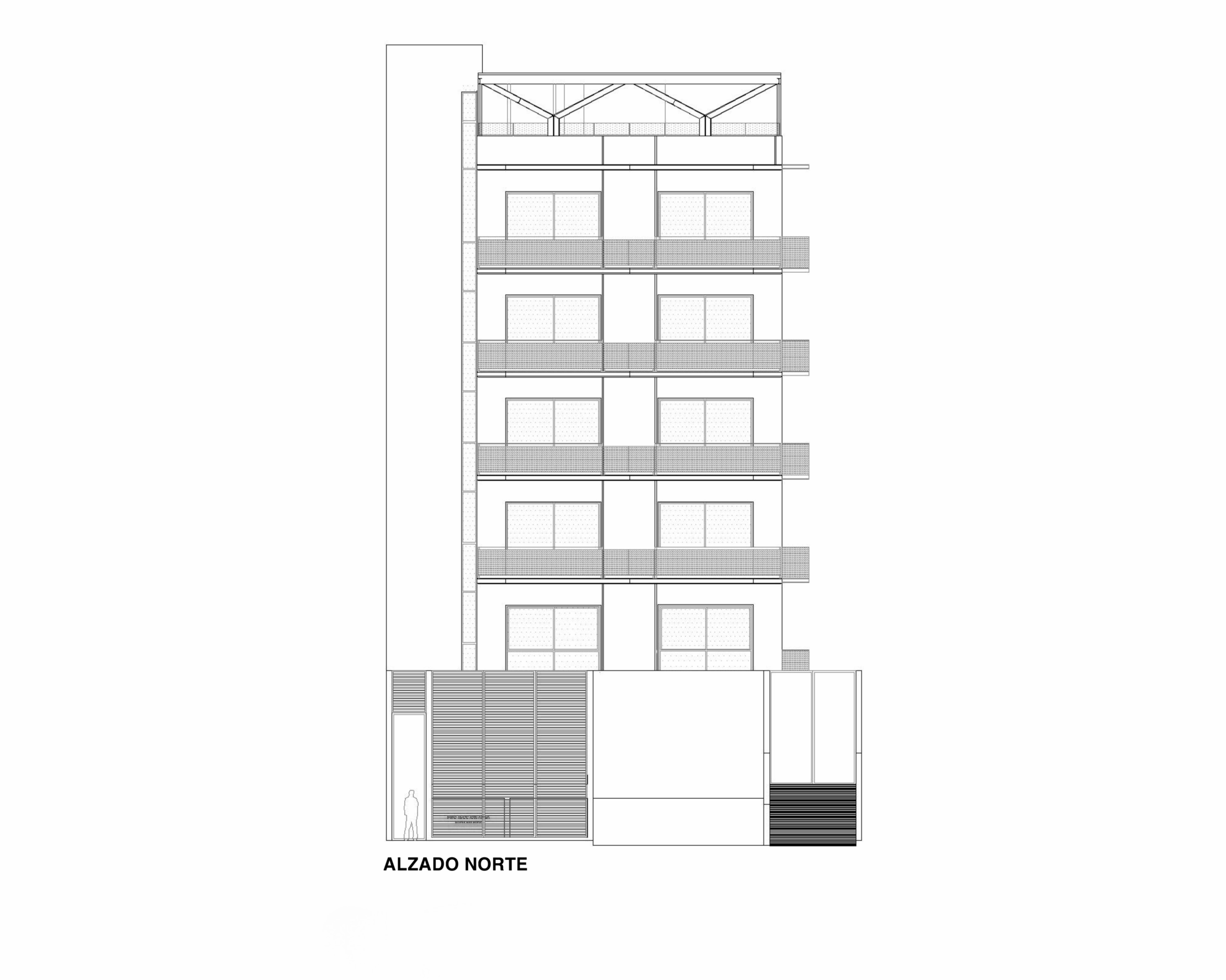 ALZADO-NORTE